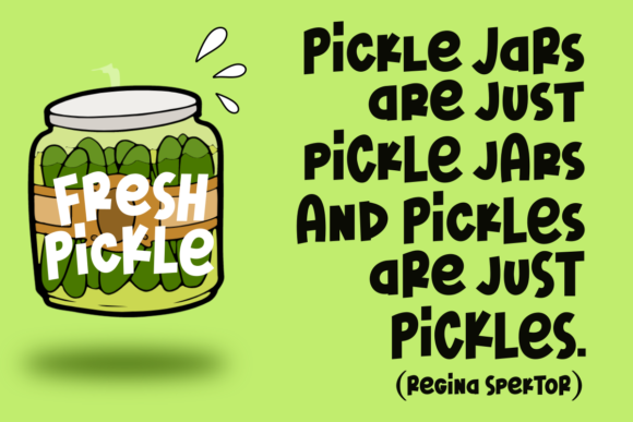 Fresh Pickle Font - Image 6