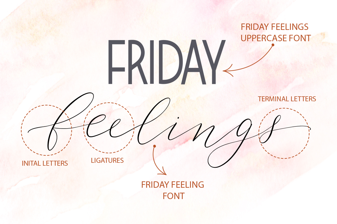Friday Feelings Font - Image 3