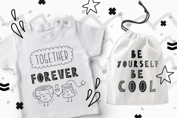 Friends Forever Duo Font - Image 4