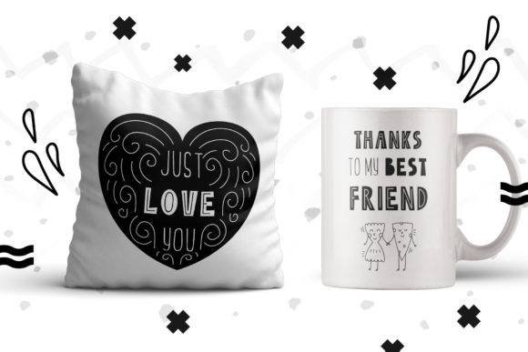 Friends Forever Duo Font - Image 6