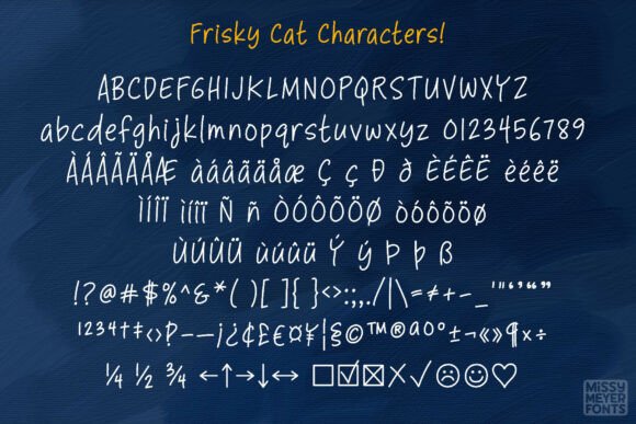 Frisky Cat Font - Image 2