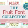 Fruit Collection Font