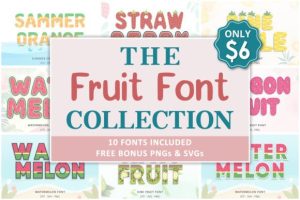 Fruit Collection Font