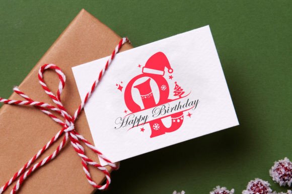 Full Xmas Monogram Font - Image 4