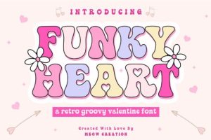 Funky Heart Font