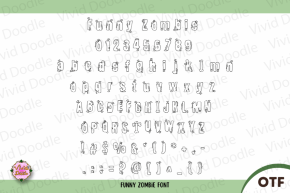 Funny Zombie Font - Image 2