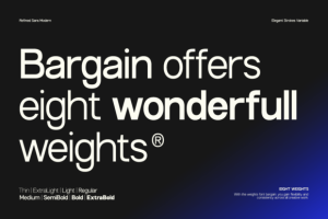 Alternative view of Gc Bargain V2 Font