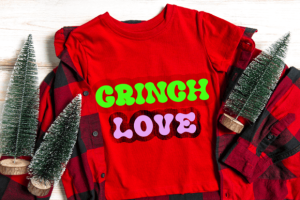 Alternative view of Grinch Font