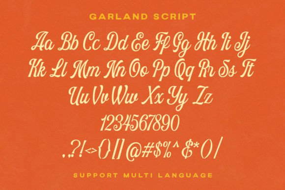 Garland Font - Image 8