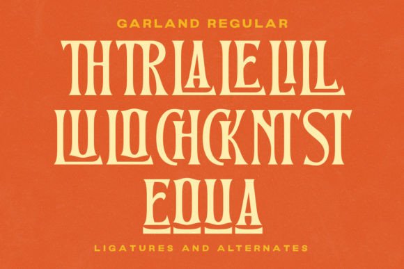 Garland Font - Image 9