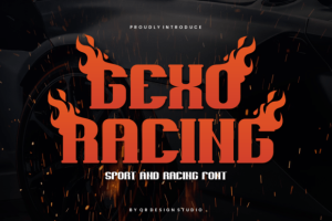 Gexo Racing Font