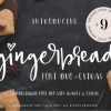 Gingerbread Duo Font