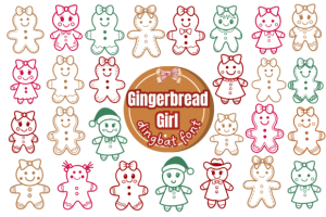 Gingerbread Girl Font