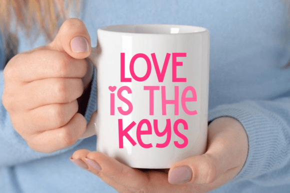 Girls Kisses Font - Image 6