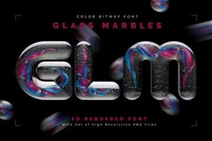 Glass Marbles Font