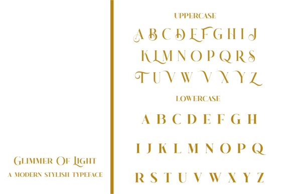 Glimmer of Light Font - Image 7