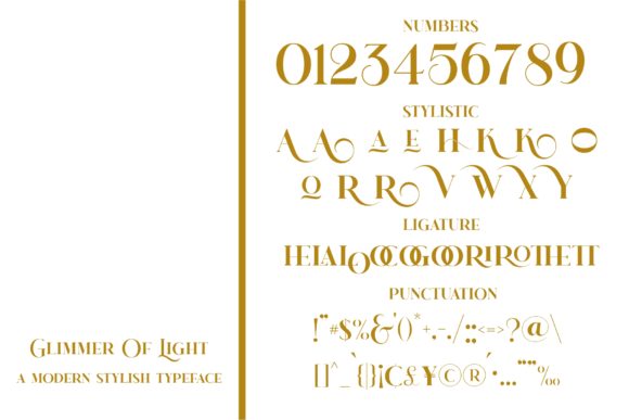 Glimmer of Light Font - Image 8