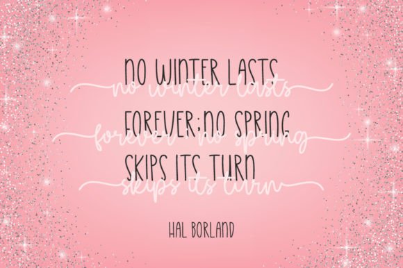 Glow Girl Font - Image 4