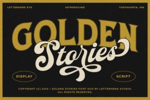 Golden Stories Font