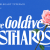 Goldive Estharose Regular Font