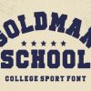 Goldman School Font