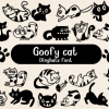 Goofy Cat Font