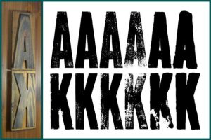 Alternative view of Gothic Font