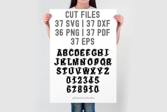 Graduation Monogram Font - Image 5