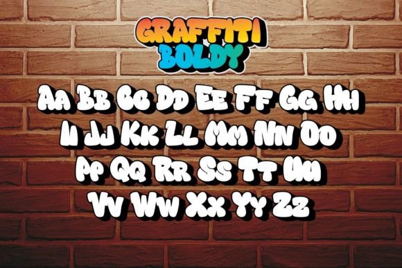 Graffiti Boldy Font - Image 2