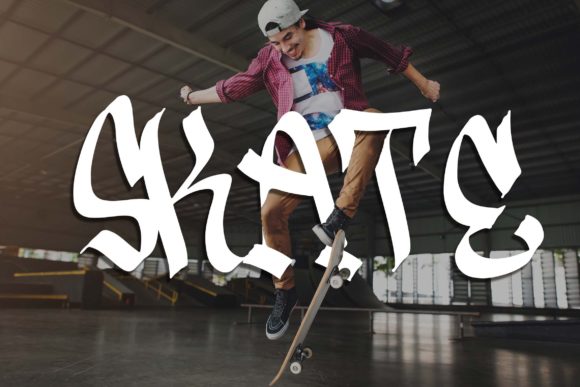 Graffiti Rebel Font - Image 4