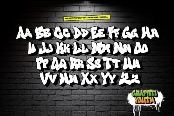 Graffiti Youth Font - Image 5