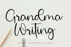 Grandma Writing Font