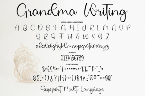 Grandma Writing Font - Image 6