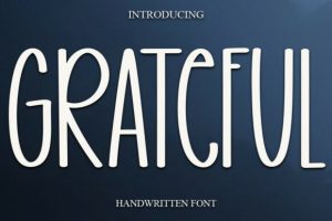 Grateful Font
