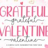 Grateful Valentine Font