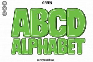Green Font