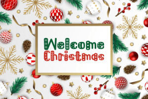 Alternative view of Greetings Christmas Font