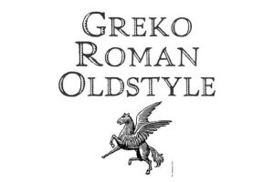 Greko Roman Old Style Font