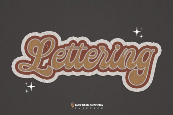Greting Spring Duo Font - Image 7