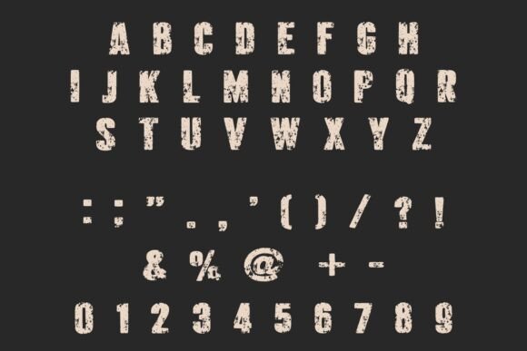 Grinz Grunge Font - Image 4