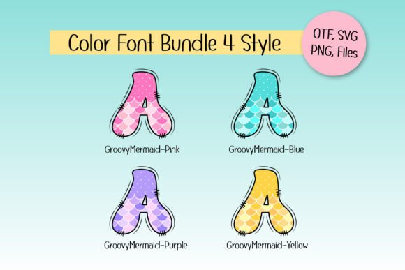 Groovy Mermaid Font - Image 2