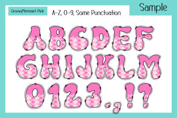 Groovy Mermaid Font - Image 3