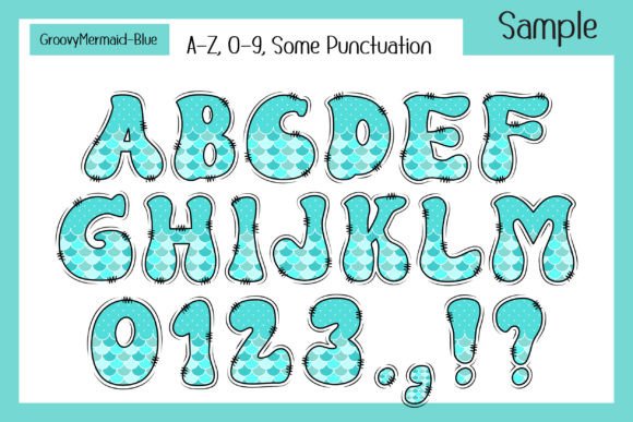 Groovy Mermaid Font - Image 4