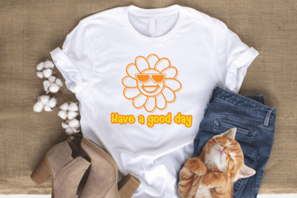 Groovy Retro Flowers Font - Image 9