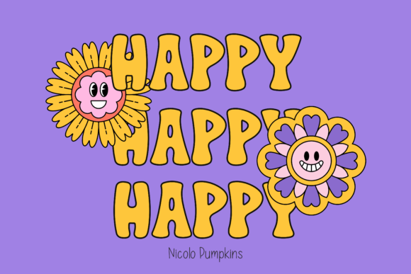 Groovy Retro Font - Image 6