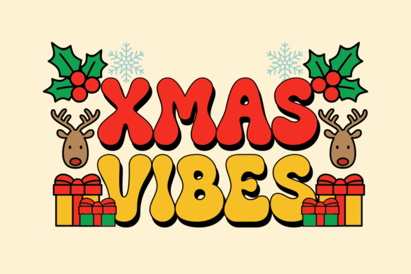 Groovy Santa Font - Image 6