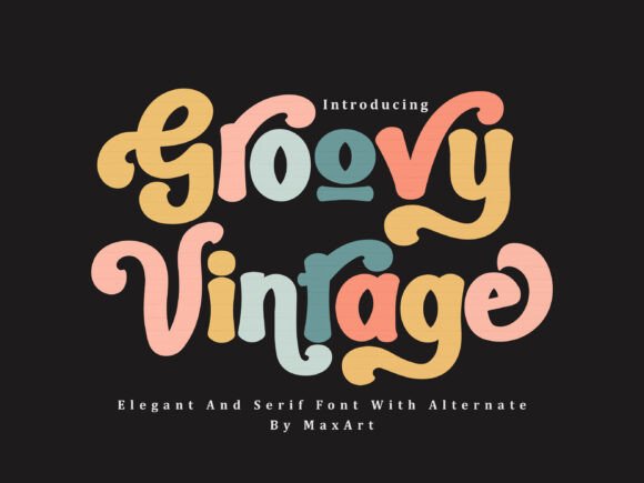 Groovy Vintage Font