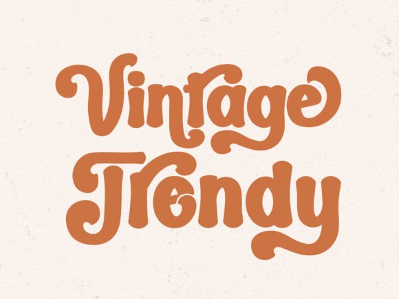 Groovy Vintage Font - Image 3