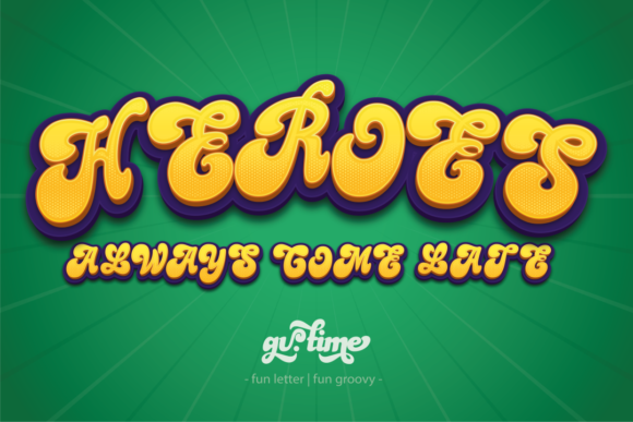 Gv. Time Font - Image 7