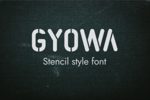 Gyowa Font